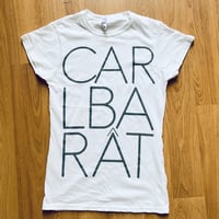 White CARL BARAT t-shirt
