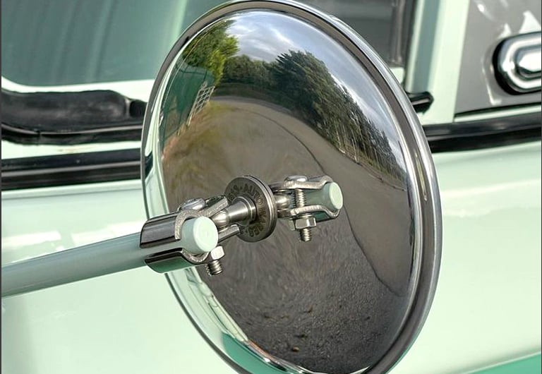 Image of Splitscreen Convex Mirror - Polished