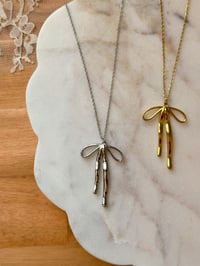 Image 2 of Bow Necklace