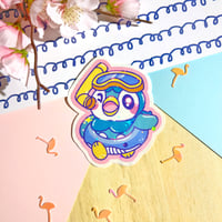 Beach Birdy Sticker