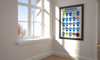 Image 3 of Portsmouth 2023/24 League One Champions Shirts, Pennodraws Art Print