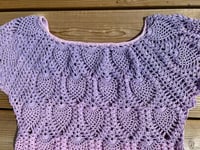 Image 4 of Pineapple Top in Purple to Pink Ombré, Size S/M