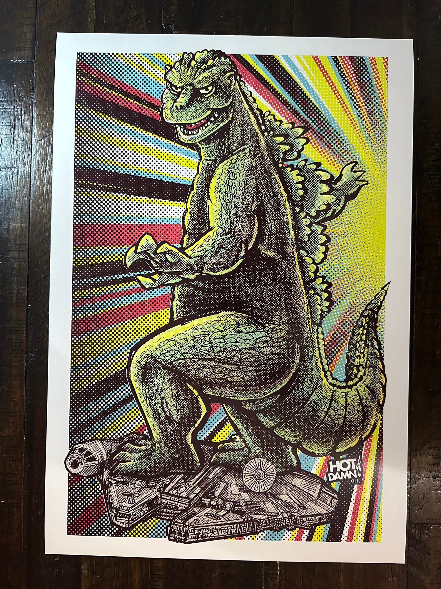 SHREDZILLA ART PRINT