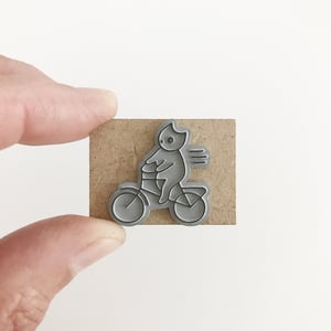 Image of The Cat Rider, mini stamps