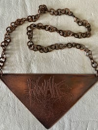Image 3 of Handmade Solid Copper Necklace