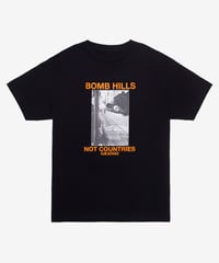 GX1000_BOMB HILLS TEE :::BLACK/ORANGE:::