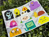 Image 1 of Adventure Stickers -- Sheet & Peekers