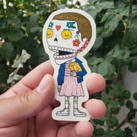 Image 2 of Eleven Calavera Vinyl Sticker