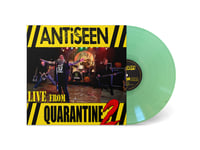 Image 2 of ANTiSEEN - "Live From Quarantine 2" LP +Booklet (CANDY CORN SPLATTER VINYL)