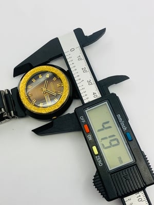 Image of rare eye catching citizen automatic gents watch,1970's/(VTG-18)