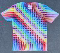 Image 1 of Medium dot grid tech rainbow