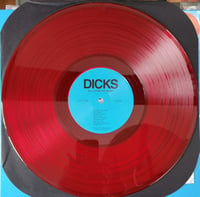 Image 2 of the DICKS - "Kill From The Heart" LP (Red Vinyl)