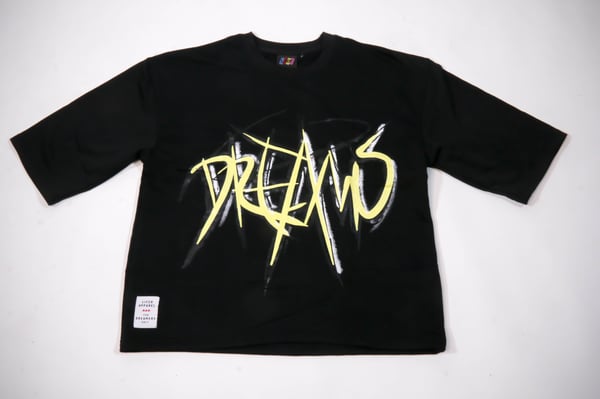 Image of LIFER DREAMS CROPPED TERRY CLOTH SHIRT