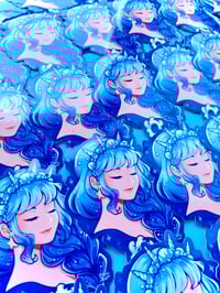 Image 2 of Mermaid crown - vinyl sticker