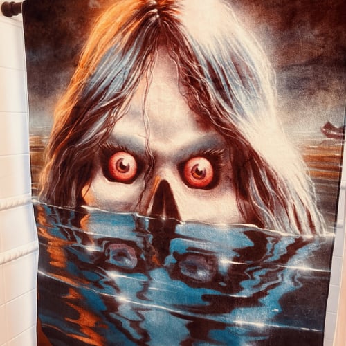 Image of The Curse of Camp Cold Lake Beach Towel