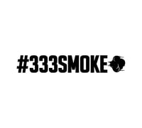 #333SMOKE sticker