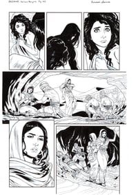 BRZRKR: Fallen Empire - Page 40 - Original Interior Art