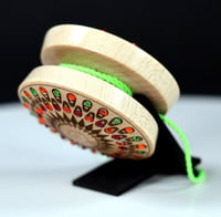 Image 4 of Maple "Mardi Gras" yo-yo, #2024-77