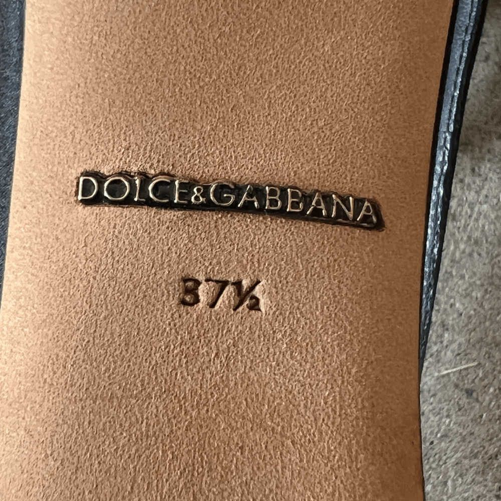 Image of D&G ROSE STEM HEELS