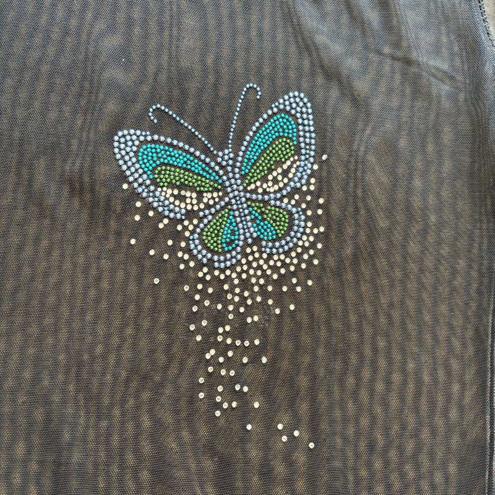 Image of ANTHONY RIVERA BUTTERFLY MESH TOP
