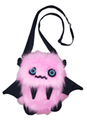 Image of Eerie the Pink Floof Monster Friend BACKPACK/Messenger Bag