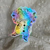 Image 1 of Holo clown sticker