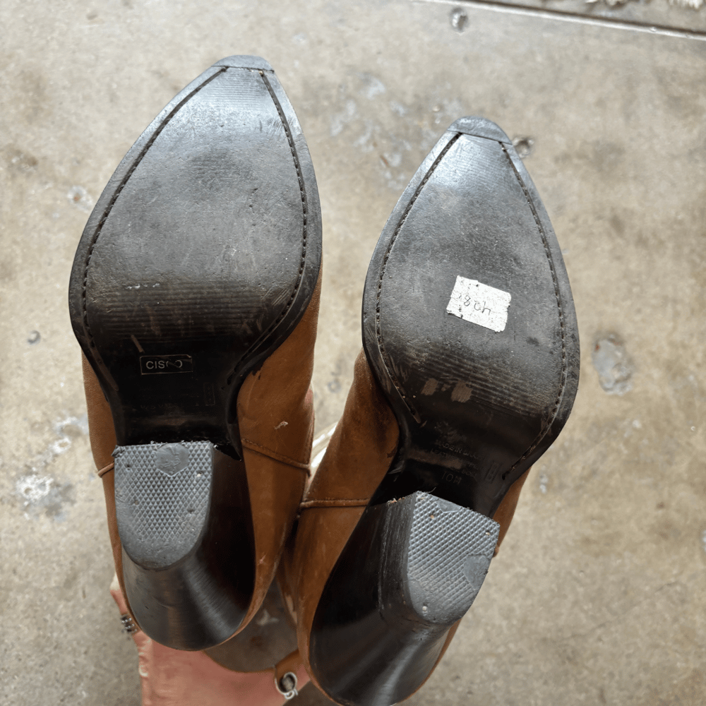 Image of DIBA BUTTERFLY COWBOY BOOTS