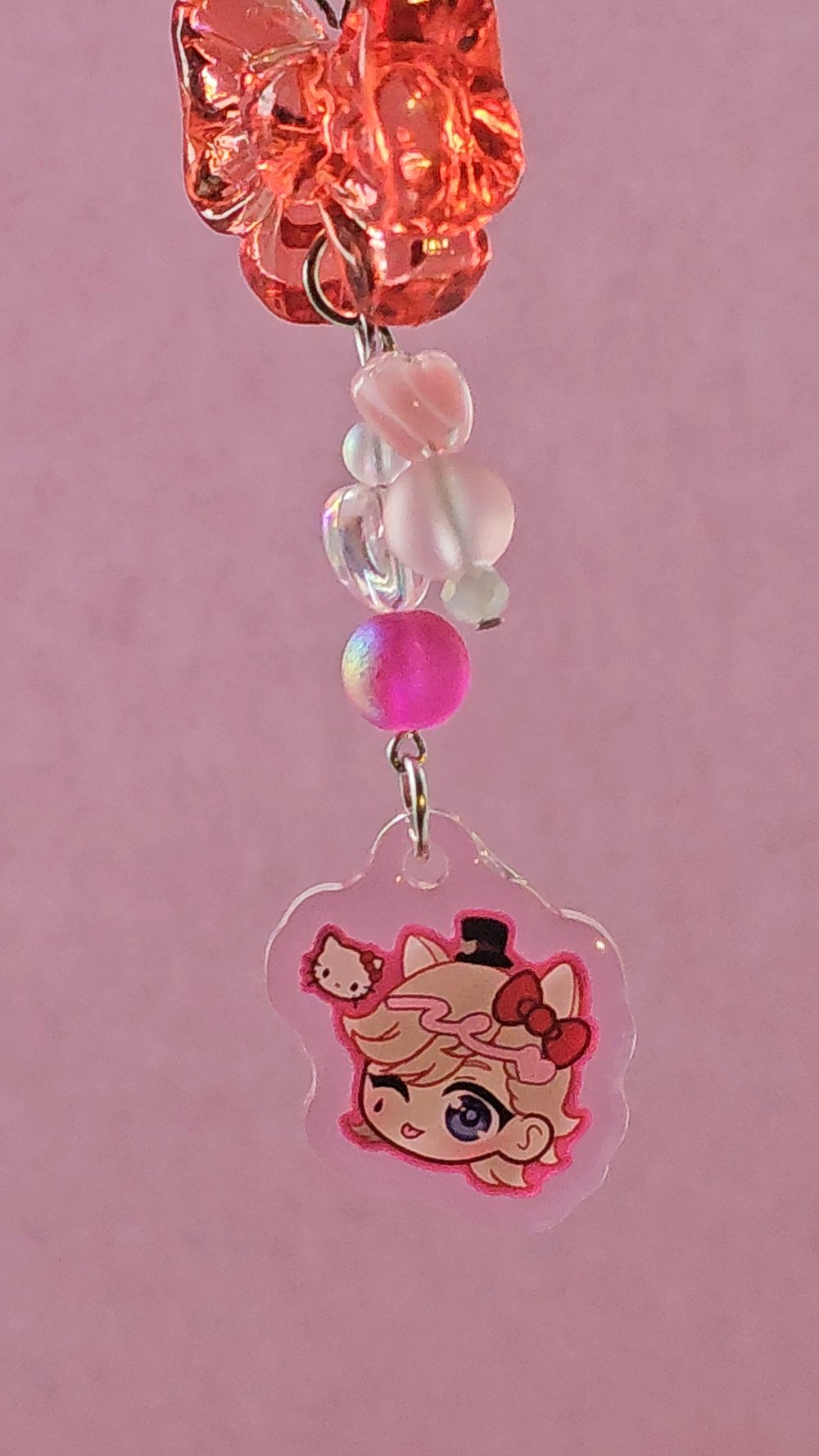 Image of Genshin Impact x Sanrio beaded phone Charms 