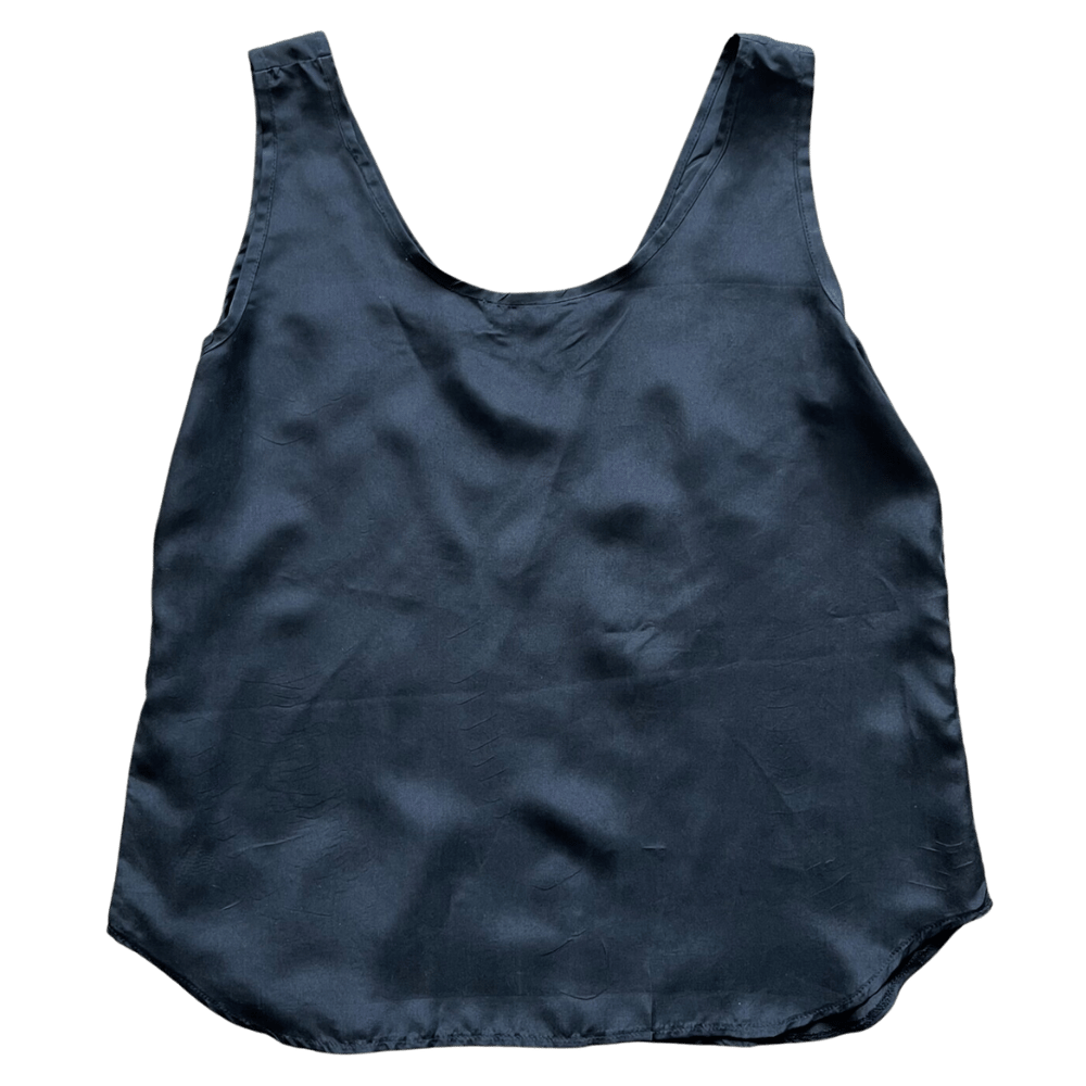 Image of HAND PAINTED SILK TANK