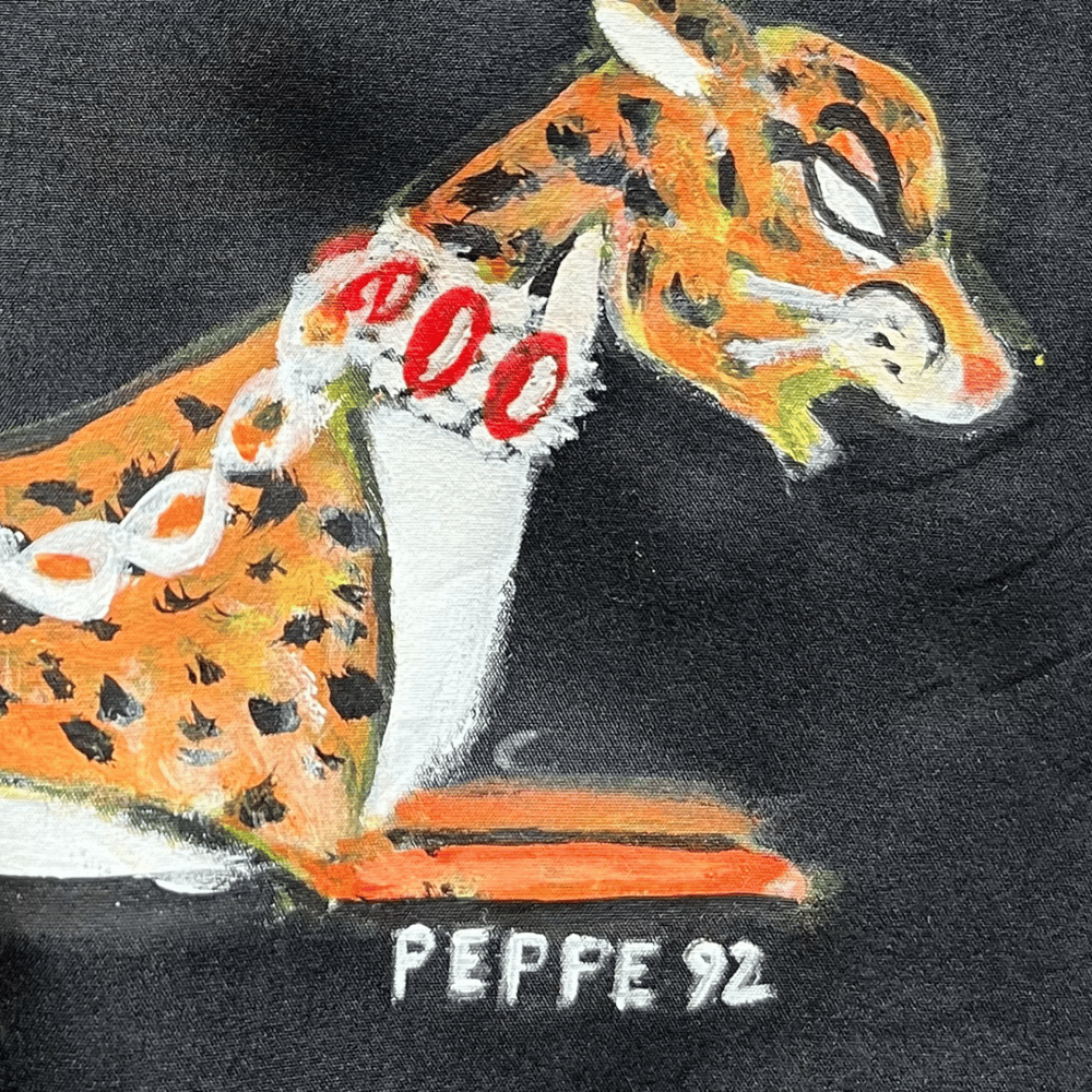 Image of HAND PAINTED SILK TANK
