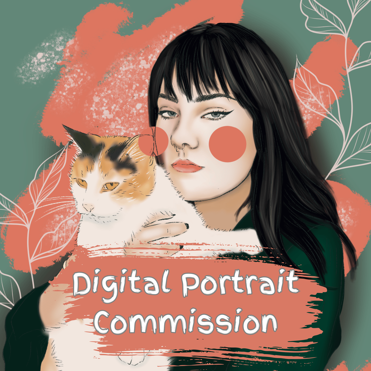 Digital Portrait Commission | Big Bright Art