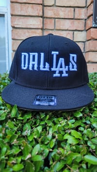 Image 2 of Custom DaLAas 3D puff Embroidered Snapback - FREE SHIPPING WITHIN US