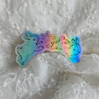 🐇bunnies and stars sticker✨️