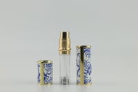 Image 5 of Mini Refillable Travel Portable Perfume Bottle 5ml Spray Atomizer Pump Empty New Leather Atomizer