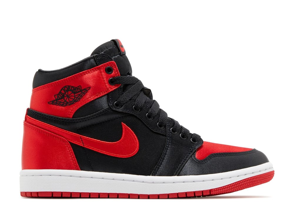 Image of Women's Air Jordan Retro 1 High OG "Satin Bred" FD4810-061