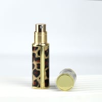 Image 1 of Leopard print perfume bottle 5ml refill atomizer