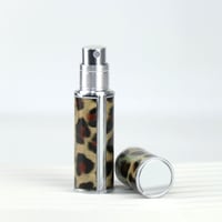 Image 2 of Leopard print perfume bottle 5ml refill atomizer