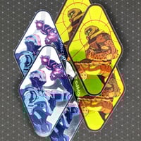 Image 1 of DOOMED mirror stickers