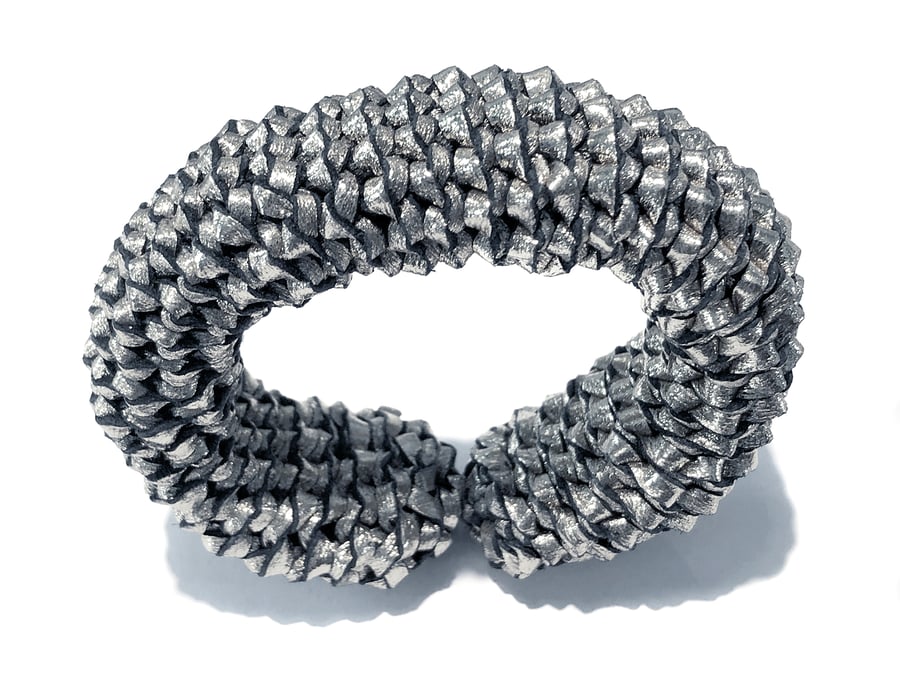 Image of "Embrace" Large Woven Cuff