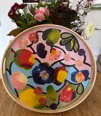 Image 2 of Hand painted timber trays 