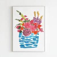 Image 3 of Flower Vase Art Print