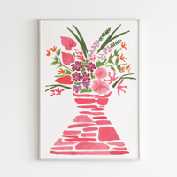 Image 1 of Flower Vase Art Print