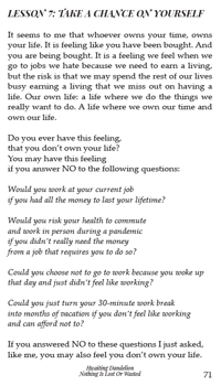 Image 5 of Nothing is Lost or Wasted (Self-Help Paper Back Book)
