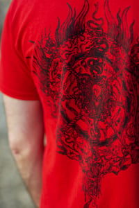 Image 4 of "Metempsychosis"  (T-Shirt - Red)