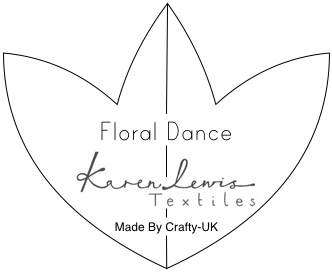 Image of Floral Dance Needle Turn Appliqué Template