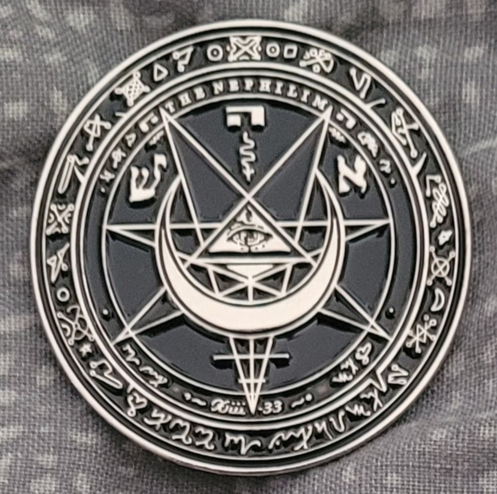 Image of Love under Will limited edition enamel pin 