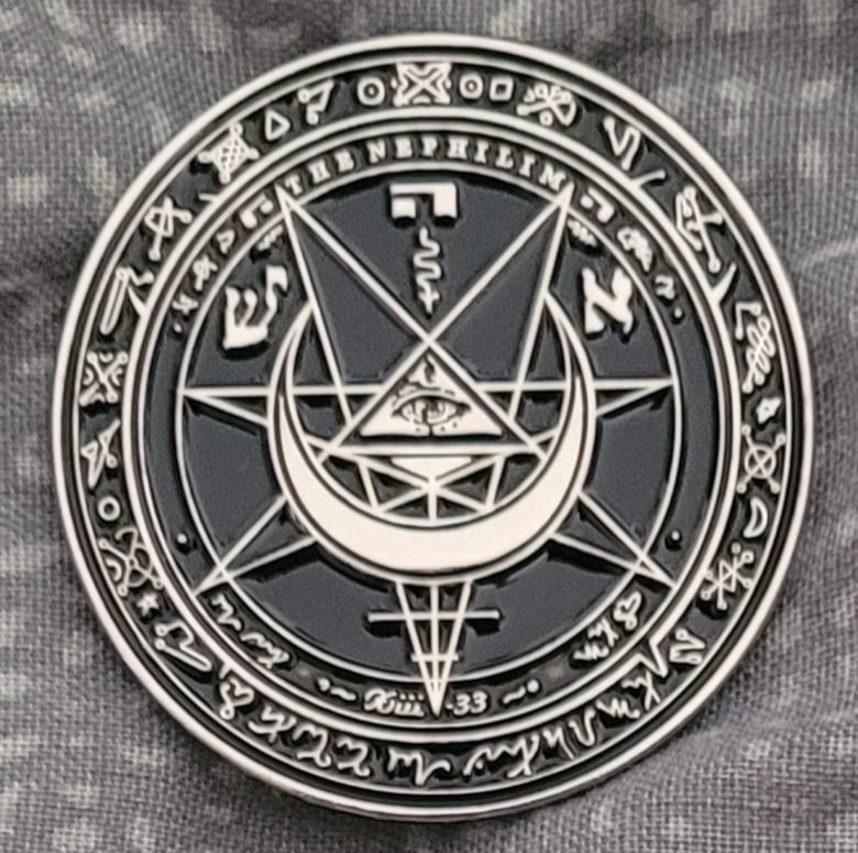 Image of Love under Will limited edition enamel pin