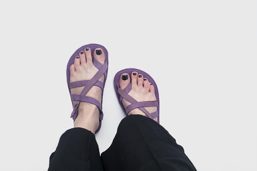 Image of Aventuras - Adjustable Sandals in Glicine