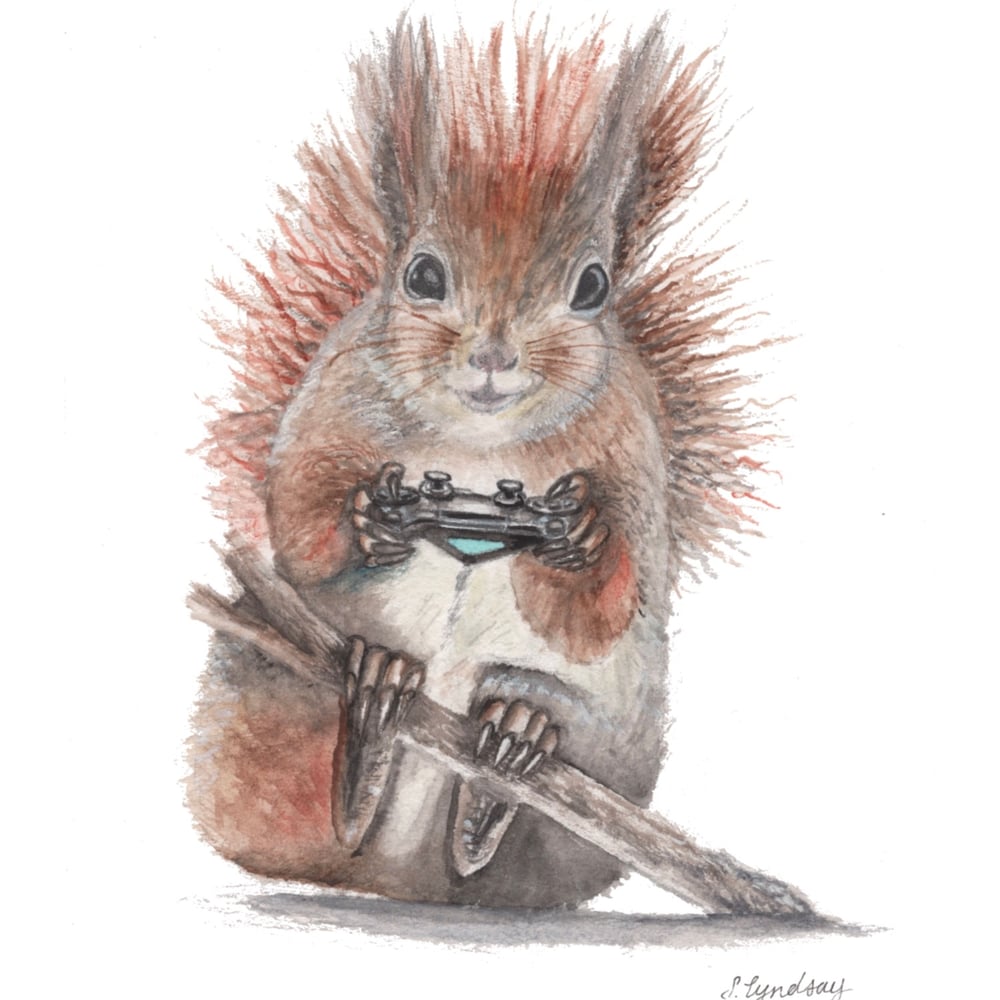 Image of High Score Keeper - Original 5x7
