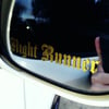 NIGHT RUNNER STICKER